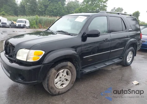 2002 Toyota Sequoia Limited V8 from USA, damaged, VIN 5TDBT48A82S102411